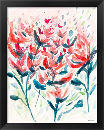 Framed Wild Flowers I Print