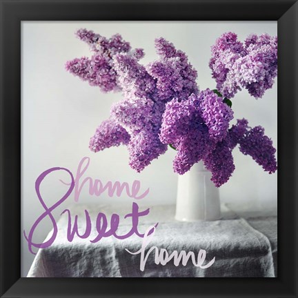 Framed Home Sweet Home Print