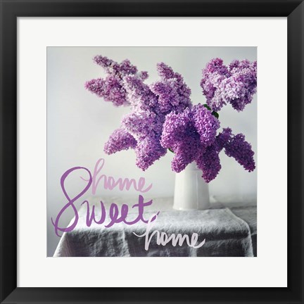 Framed Home Sweet Home Print