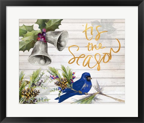 Framed Tis The Season Print