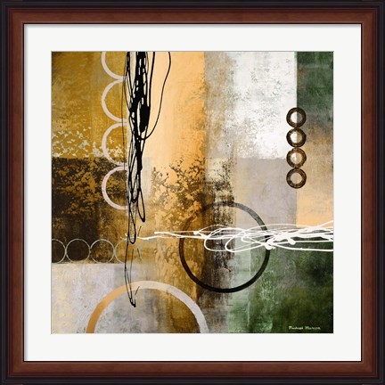 Framed Intersect I Print