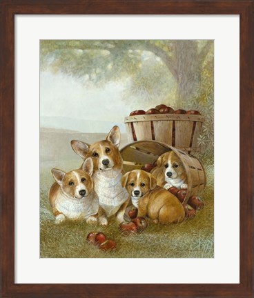 Framed Apple Dumpling Print