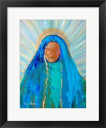 Framed Mary Print