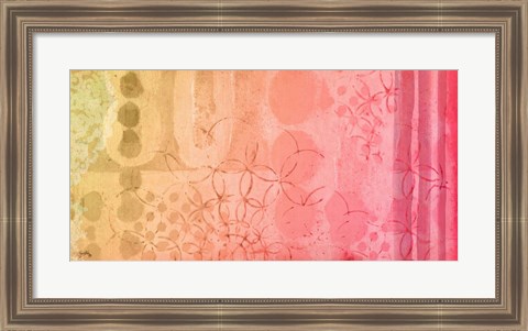 Framed Sing and Play Pattern II Print