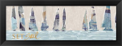 Framed Sailing Inspiration I Print