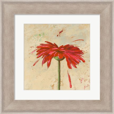 Framed Tiny Flower Square II Print