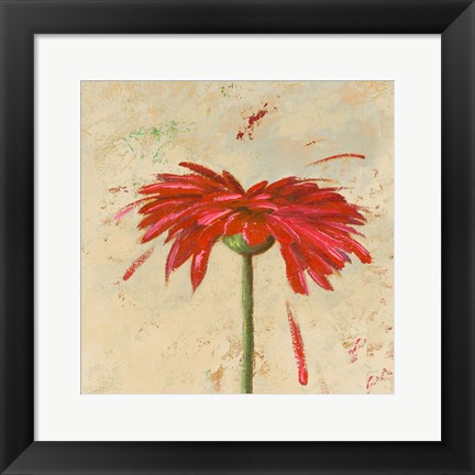 Framed Tiny Flower Square II Print