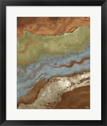 Framed Autumn Tierra II Print