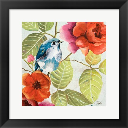 Framed Beautiful Bird I Print