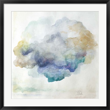 Framed Clouds II Print