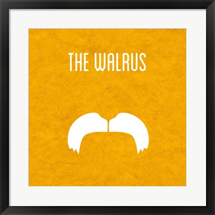 Framed Walrus Print