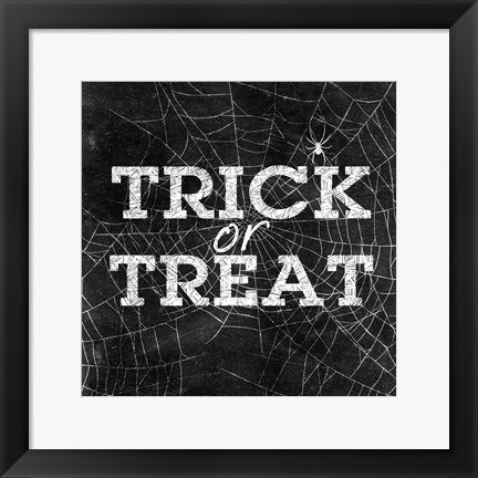 Framed Trick or Treat Print