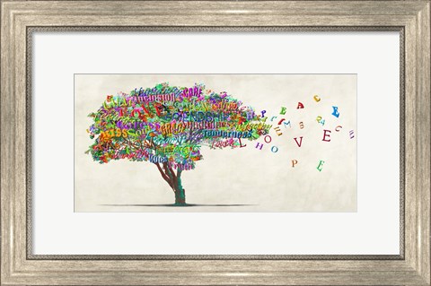 Framed Tree of Humanity Print