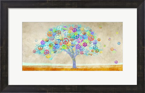 Framed Tree of Peace Print