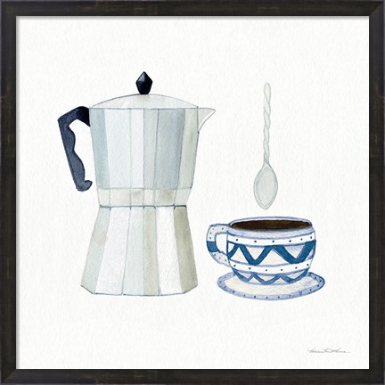 Framed Coffee Break VII Print