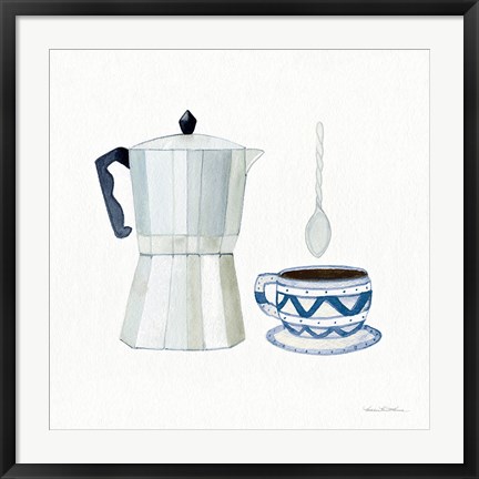 Framed Coffee Break VII Print