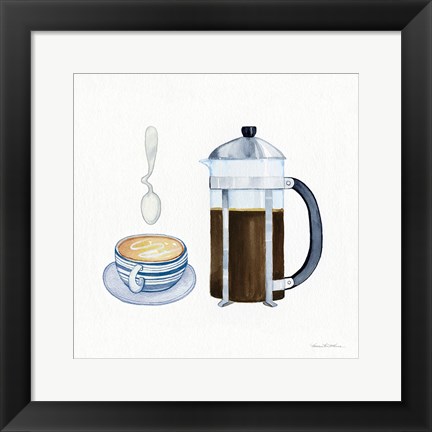 Framed Coffee Break VIII Print