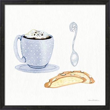 Framed Coffee Break IX Print