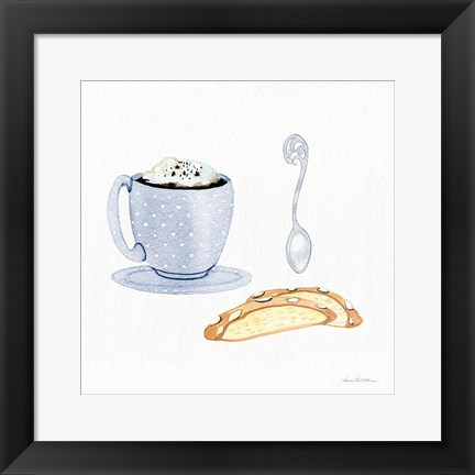 Framed Coffee Break IX Print