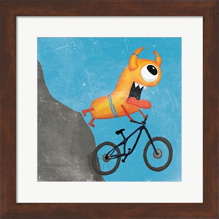 Framed Xtreme Monsters I Print