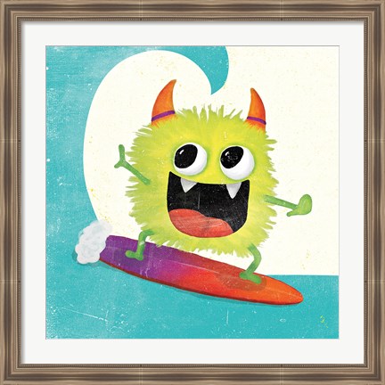 Framed Xtreme Monsters III Print