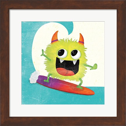 Framed Xtreme Monsters III Print