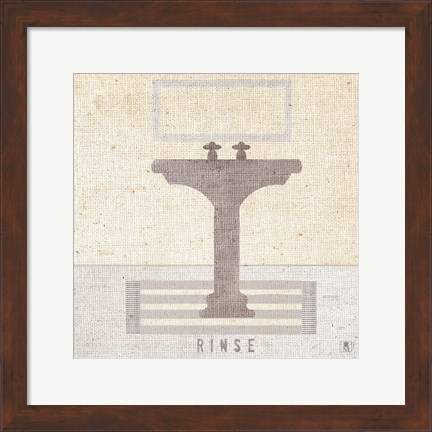 Framed Soft Cleanse II Print