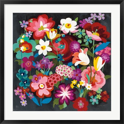 Framed Alpine Florals Print