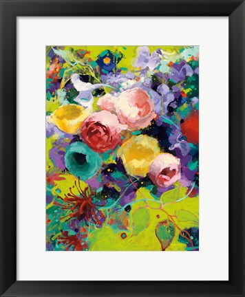 Framed Des Roses Print