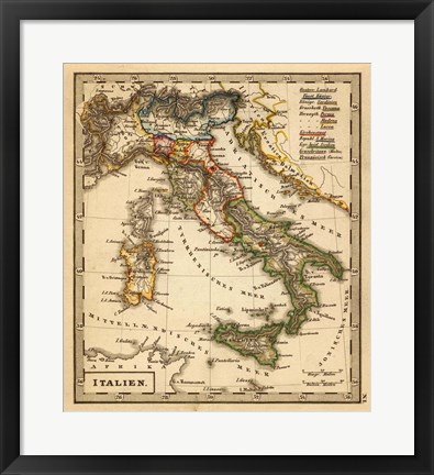 Framed Italy Print