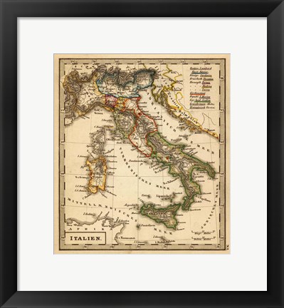 Framed Italy Print