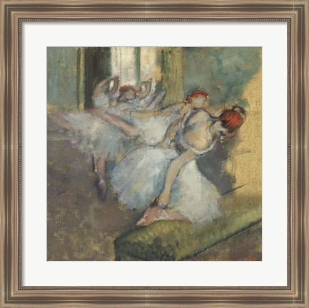 Framed Ballet Dancers Print