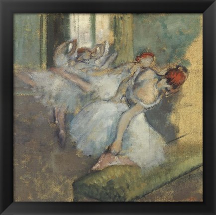 Framed Ballet Dancers Print