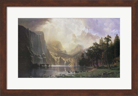 Framed Sierra Nevadas Print
