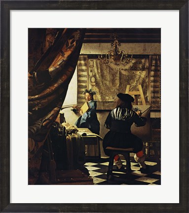 Framed Artist&#39;s Studio Print