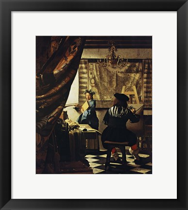 Framed Artist&#39;s Studio Print