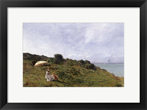 Framed Sojour Seaside Print