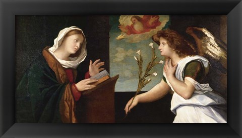 Framed Annunciation Print