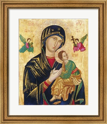 Framed Holy Mother Print