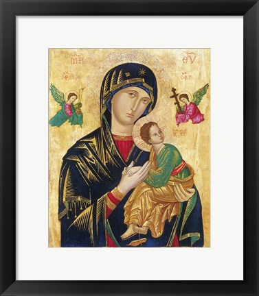 Framed Holy Mother Print