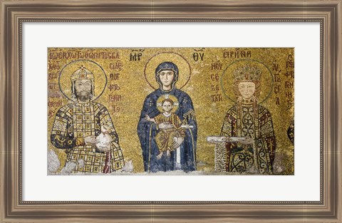 Framed Mary And Jesus Print