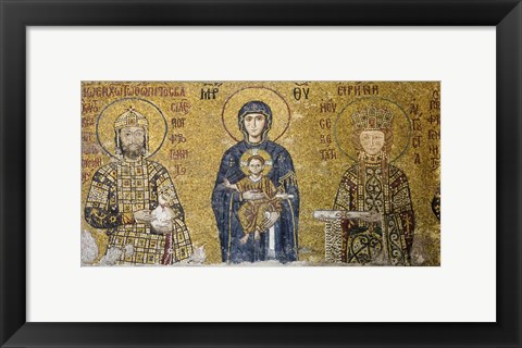 Framed Mary And Jesus Print