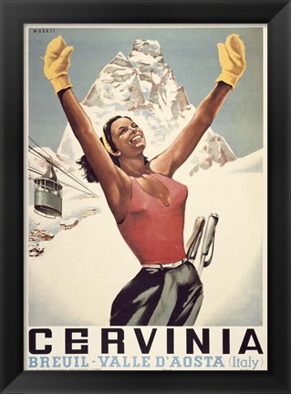 Framed Cervinia Print