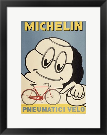 Framed Michelin Print