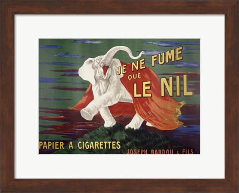 Framed Papier A Cigarettes Print