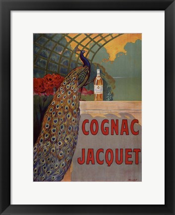 Framed Cognac Jacquet Print