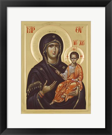 Framed Icon God Print