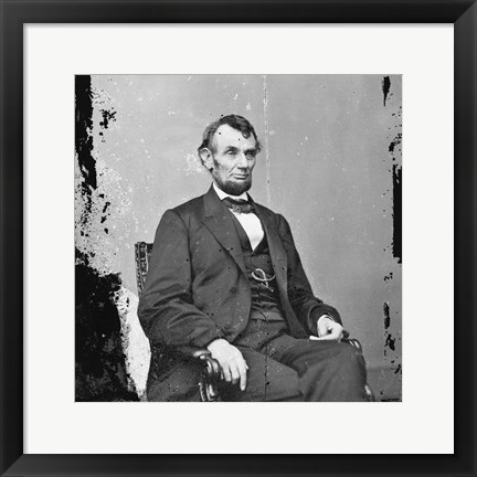 Framed Lincoln Print