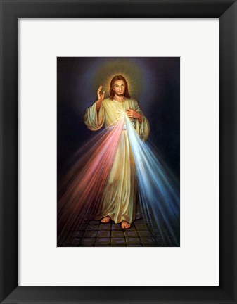 Framed Sacred Heart 2 Print