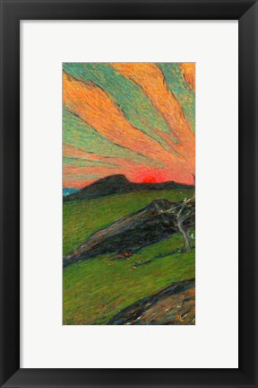 Framed Sunset Print